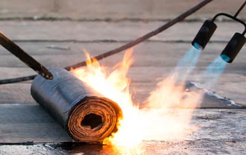 East Ferry asphalt flat roofing repairs