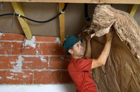 East Ferry tapered roof insulation